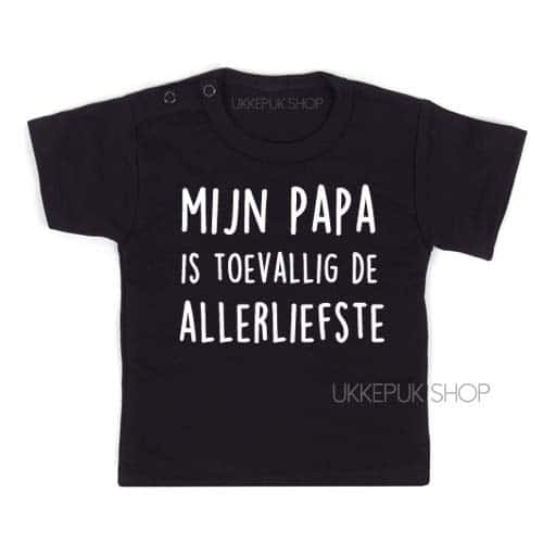 Shirt Mijn papa is toevallig de allerliefste